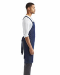 artisan collection by reprime rp129 cross back barista apron Side Thumbnail