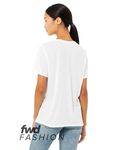 bella + canvas 8818b fast fashion ladies' flowy pocket t-shirt Back Thumbnail