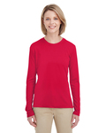 UltraClub 8622W Ladies' Cool & Dry Performance Long-Sleeve Top Side Thumbnail