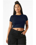 Bella + Canvas 1010BE Ladies' Micro Ribbed Baby Tee Front Thumbnail