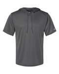 badger sport 4123 b core s/s hood tee Front Thumbnail