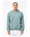 Bella + Canvas 3719 Unisex Sponge Fleece Pullover Hoodie Front Thumbnail