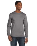 anvil 949 100% combed ring spun cotton long sleeve t-shirt Back Thumbnail