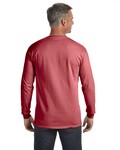 Comfort Colors C4410 Adult Heavyweight RS Long-Sleeve Pocket T-Shirt Back Thumbnail