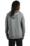 allmade al5000 unisex organic cvc fleece pullover hoodie Back Thumbnail