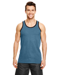 burnside b9111 adult heathered tank top Side Thumbnail