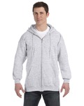 Hanes F280 Ultimate Cotton ® - Full-Zip Hooded Sweatshirt Front Thumbnail