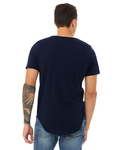 bella + canvas 3003c fast fashion men's curved hem short sleeve t-shirt Back Thumbnail