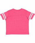 Rabbit Skins 3037 Toddler Football T-Shirt Back Thumbnail