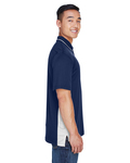 ultraclub 8406 men's cool & dry sport two-tone polo Side Thumbnail
