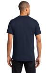port & company pc61p essential pocket tee Back Thumbnail