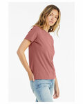 Bella + Canvas B6400 Ladies' Relaxed Jersey Short-Sleeve T-Shirt Side Thumbnail