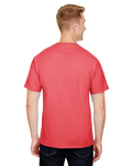 a4 n3381 adult  topflight heather performance t-shirt Back Thumbnail