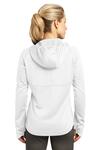 Sport-Tek L248 Ladies Tech Fleece Full-Zip Hooded Jacket Back Thumbnail