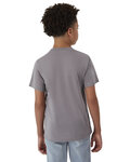 Hanes 484Y Youth Cool-Dri Cotton Touch T-Shirt Back Thumbnail
