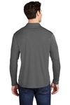 Sport-Tek ST520LS Posi-UV ™ Pro Long Sleeve Polo Back Thumbnail