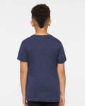 LAT 6101 Youth Fine Jersey T Shirt Back Thumbnail