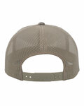 Pacific Headwear 108C Camo Snapback Trucker Cap Back Thumbnail