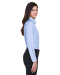 Devon & Jones DG520W Ladies' Crown Woven Collection™ Glen Plaid Side Thumbnail