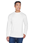 ultraclub 8401 adult cool & dry sport long-sleeve t-shirt Front Thumbnail
