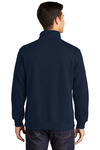 Sport-Tek TST253 Tall 1/4-Zip Sweatshirt Back Thumbnail