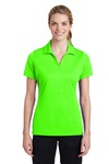 sport-tek lst640 ladies posicharge ® racermesh ® polo Front Thumbnail