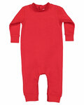 rabbit skins 4447 infant fleece one-piece bodysuit Front Thumbnail