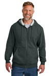 cornerstone csf631 tough fleece full-zip hoodie Front Thumbnail