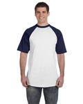 Augusta Sportswear 423 Baseball Short Sleeve Tee 2.0 Front Thumbnail
