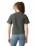 comfort colors 3023cl ladies' heavyweight cropped t-shirt Back Thumbnail