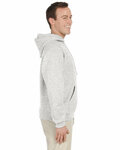 jerzees 996 adult nublend® fleece pullover hooded sweatshirt Side Thumbnail