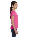 LAT 2616 Girls' Fine Jersey T-Shirt Side Thumbnail