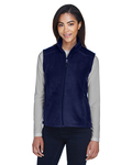 CORE365 78191 Ladies' Journey Fleece Vest Front Thumbnail