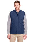 ultraclub uc709 men's dawson quilted hacking vest Front Thumbnail