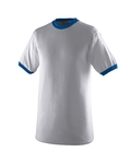 augusta sportswear 711 youth ringer t-shirt Front Thumbnail