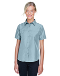 Harriton M580W Ladies' Key West Short-Sleeve Performance Staff Shirt Front Thumbnail