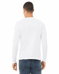 Bella + Canvas 3501 Unisex Jersey Long-Sleeve T-Shirt Back Thumbnail
