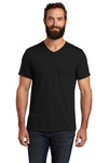 Allmade AL2014 Unisex Tri-Blend V-Neck Tee Front Thumbnail