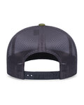 Pacific Headwear P113 Eco Trucker Snapback Cap Back Thumbnail