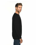 Lane Seven LS13004 Unisex French Terry Crewneck Sweatshirt Side Thumbnail