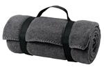 port authority bp10 - value fleece blanket with strap Front Thumbnail