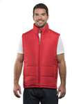 Burnside B8700 Adult Puffer Vest Back Thumbnail
