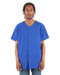 shaka wear shbbj adult 7.5 oz., 100% us cotton baseball jersey Front Thumbnail