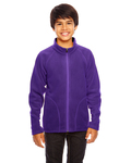 Team 365 TT90Y Youth Campus Microfleece Jacket Back Thumbnail