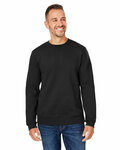 j america 8424ja unisex premium fleece sweatshirt Front Thumbnail
