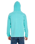 Comfort Colors 4900 Heavyweight Ring Spun Long Sleeve Hooded Tee Back Thumbnail