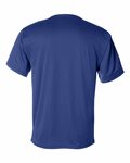 badger sport b7930 adult b-core henley tee Back Thumbnail