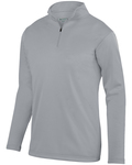 augusta sportswear ag5508 youth wicking fleece quarter-zip pullover Front Thumbnail