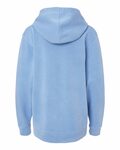 independent trading co. prm1500y youth midweight pigment-dyed hooded sweatshirt Back Thumbnail