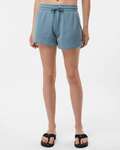 Independent Trading Co. PRM20SRT Women’s Lightweight California Wave Wash Sweatshorts Front Thumbnail